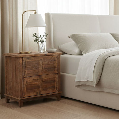 Augusta Nightstand Brown - lifestyle view 1