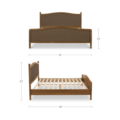 Eve King Bed Brown lifestyle image 8