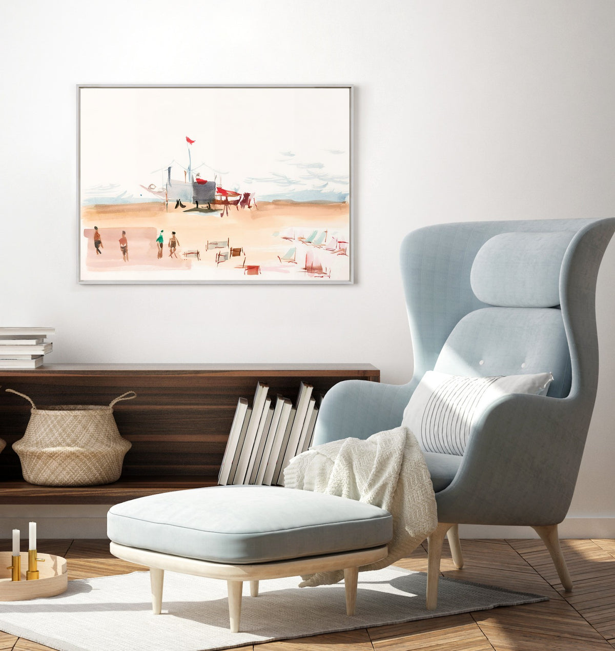 Beach Vacation II room setting