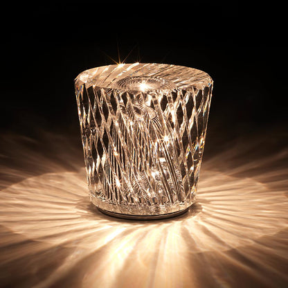 Crystal Diamond Table Lamp