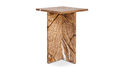 Blair Accent Table Golden Forest Marble.