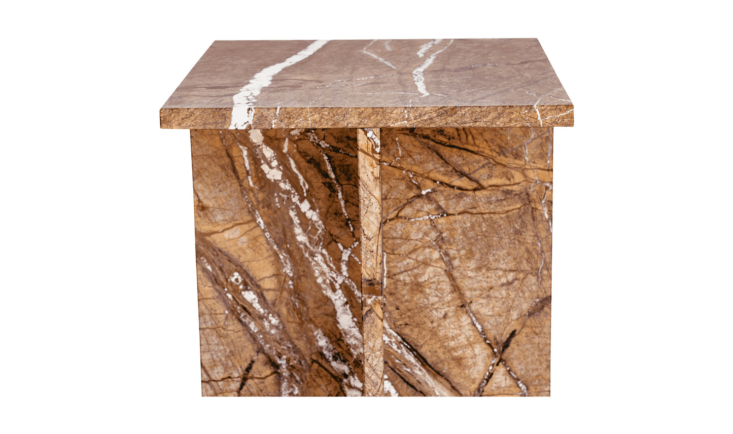 Blair Accent Table Golden Forest Marble.