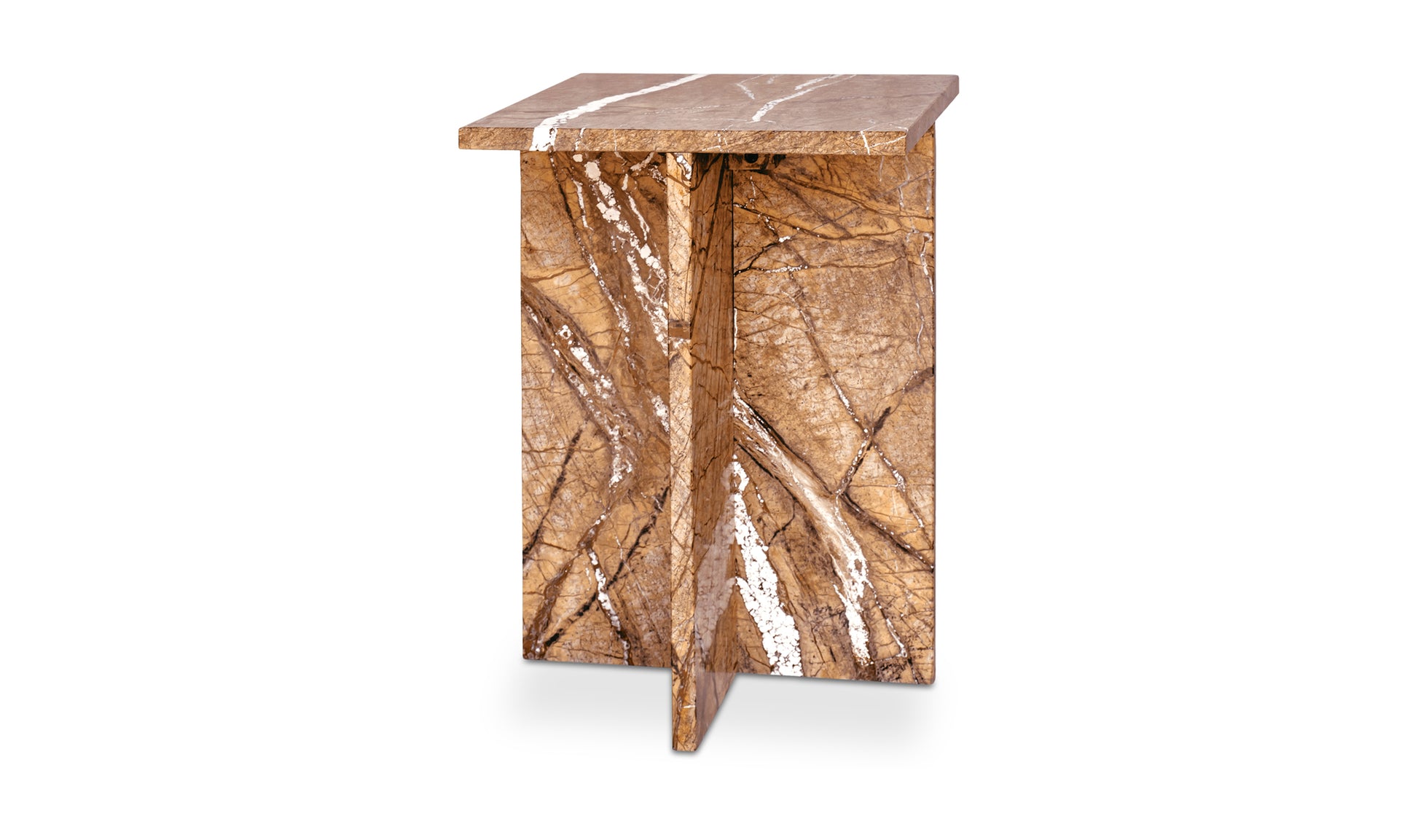 Blair Accent Table Golden Forest Marble.