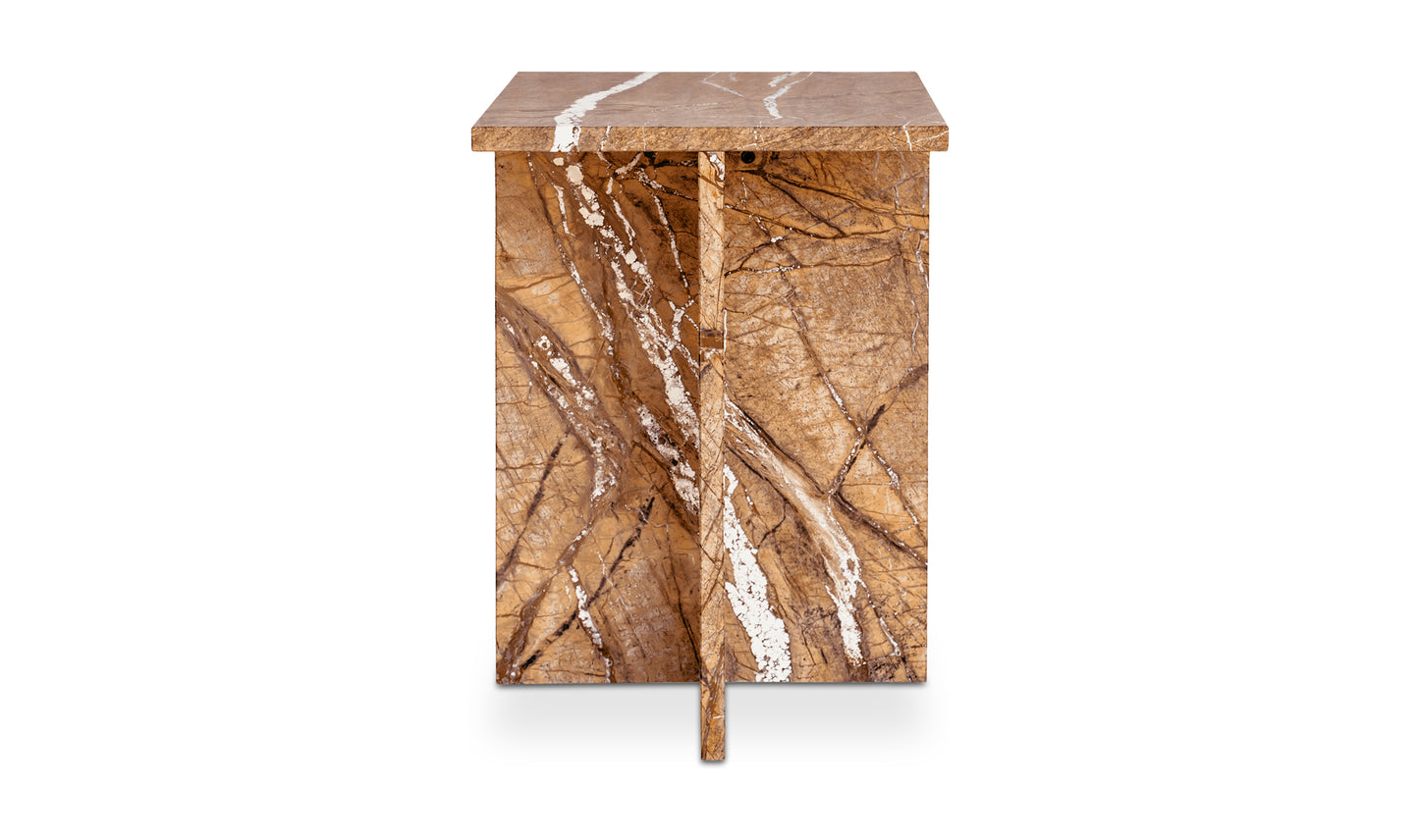 Blair Accent Table Golden Forest Marble.