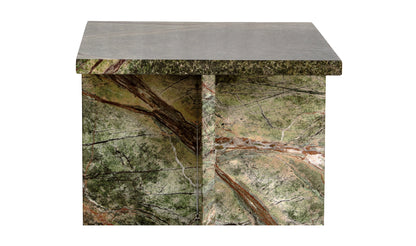 Blair Accent Table Rainforest Green Marble.
