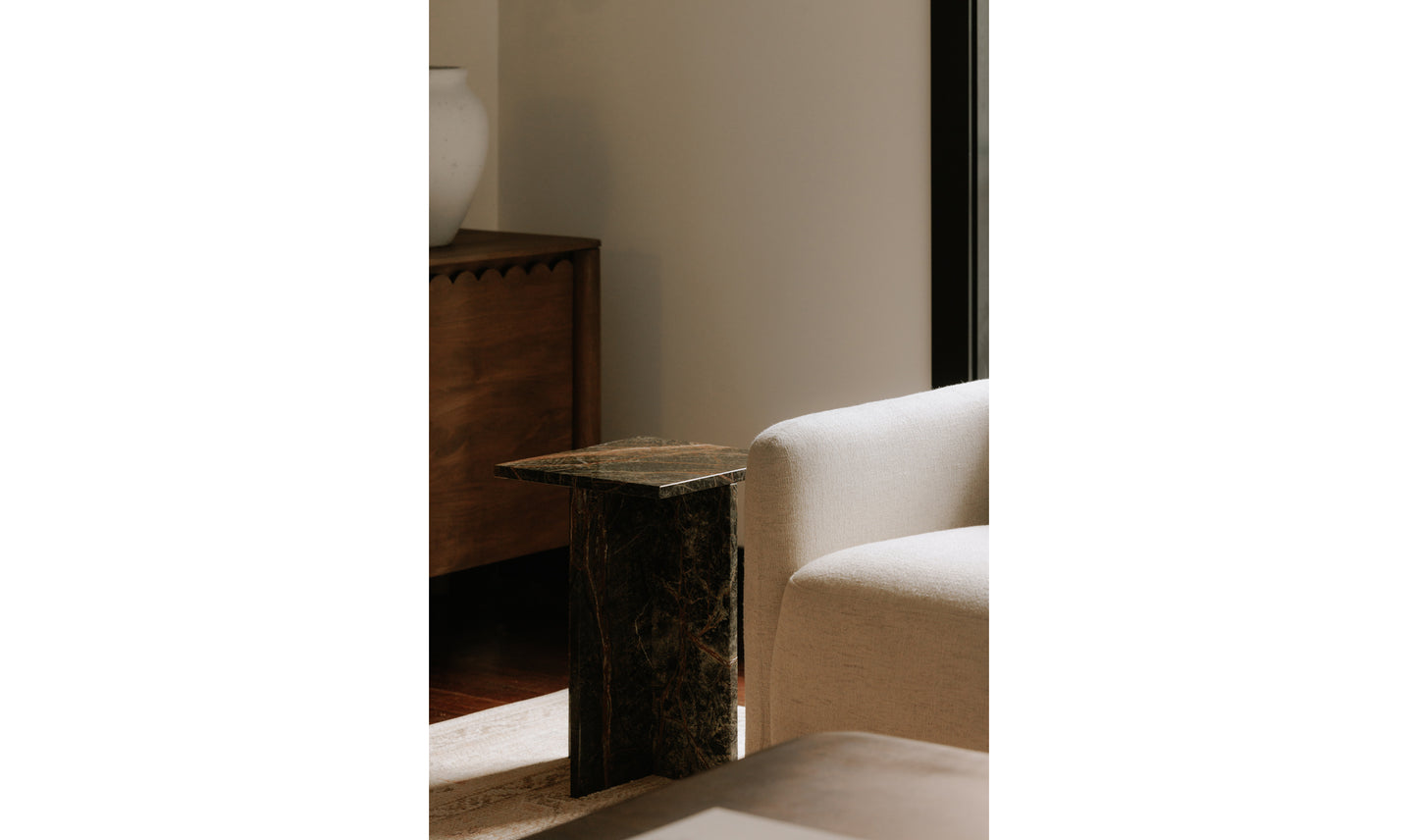 Blair Accent Table Rainforest Green Marble.