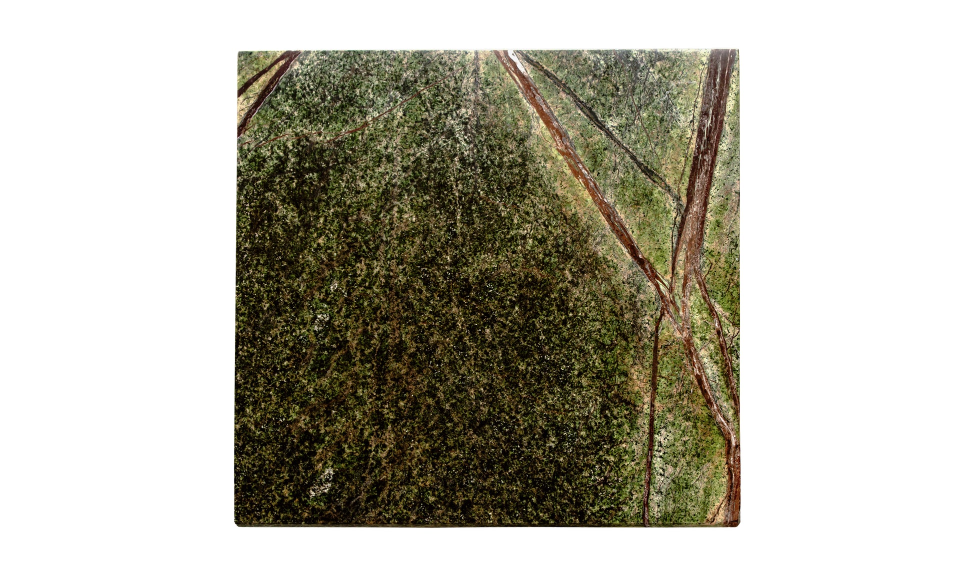 Blair Accent Table Rainforest Green Marble.