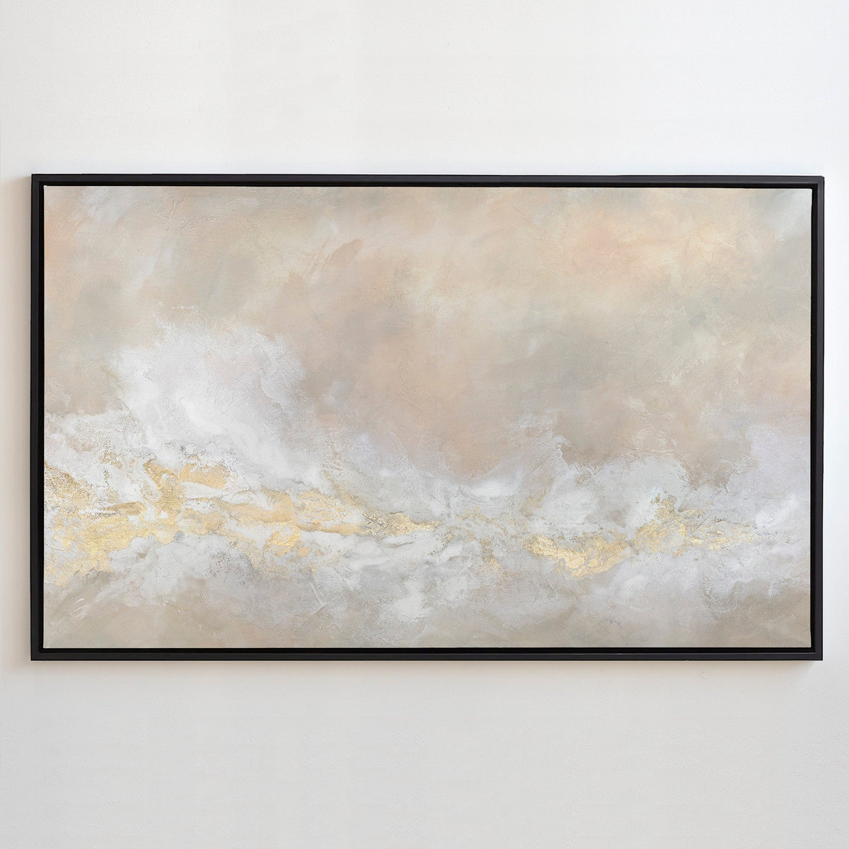 Blush Lucite - Canvas Print.