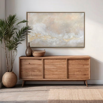 Blush Lucite - Canvas Print.