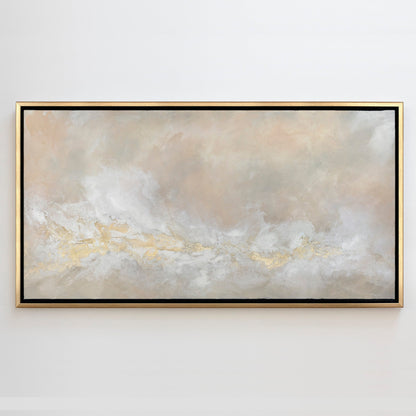 Blush Lucite - Canvas Print.