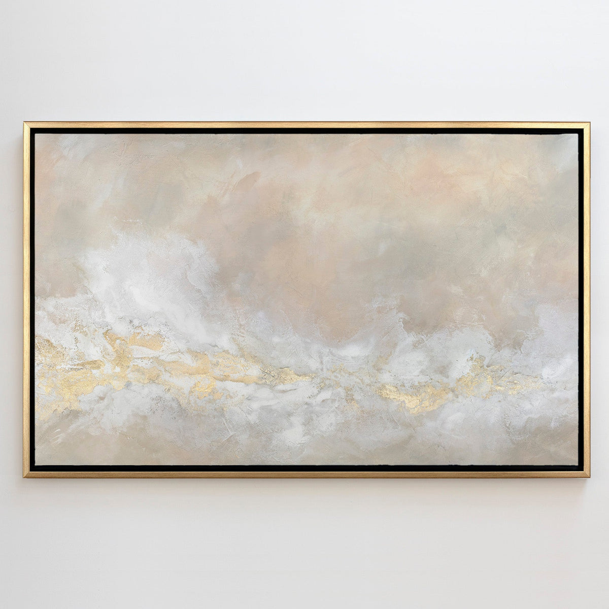 Blush Lucite - Canvas Print.