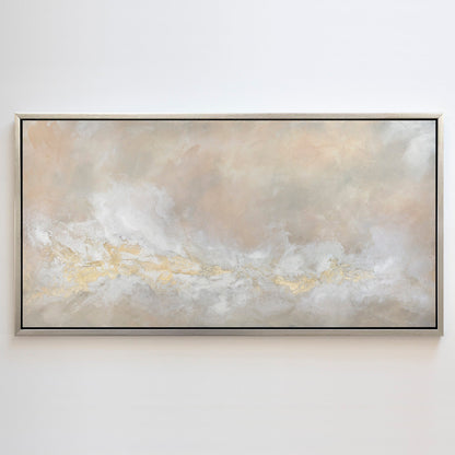 Blush Lucite - Canvas Print.