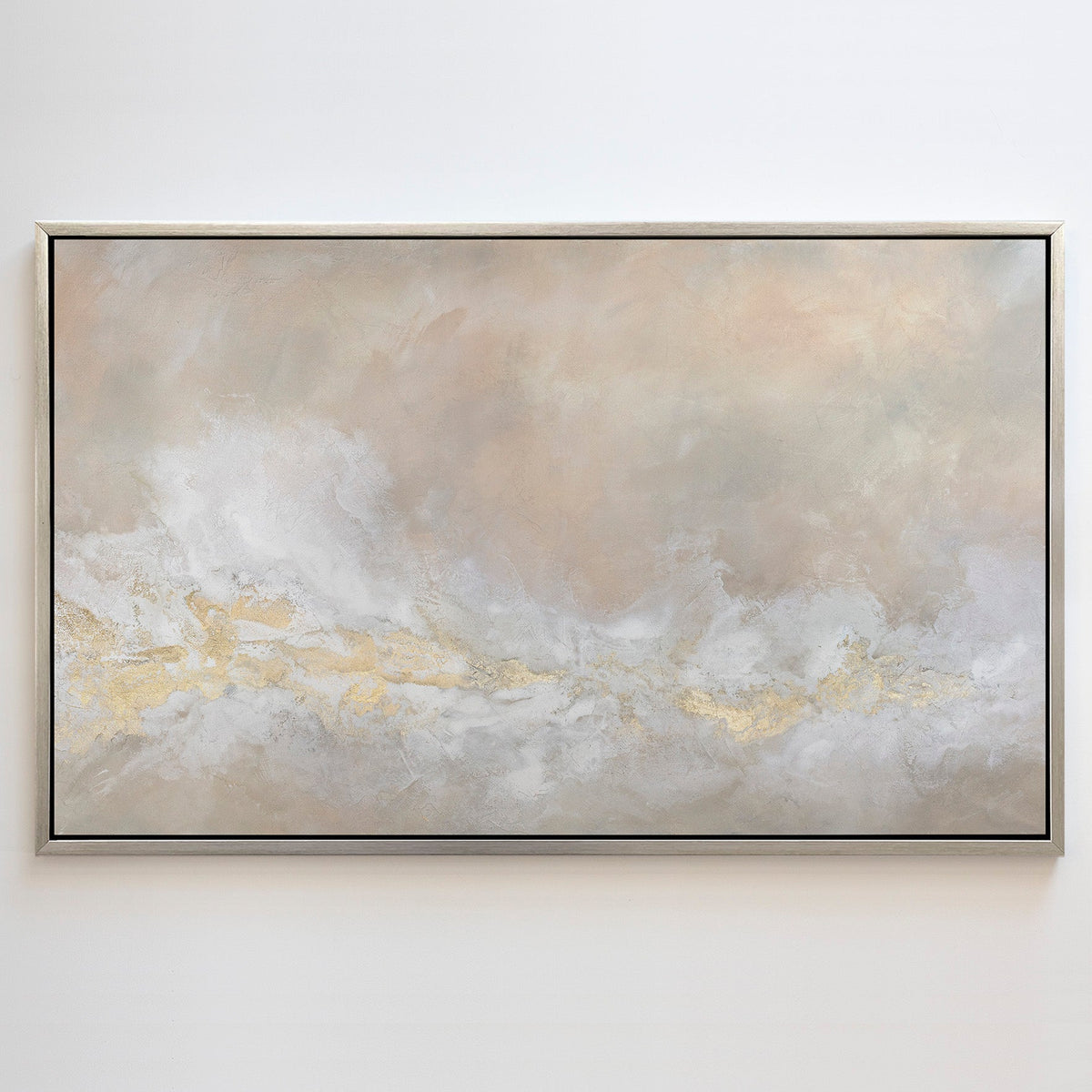 Blush Lucite - Canvas Print.