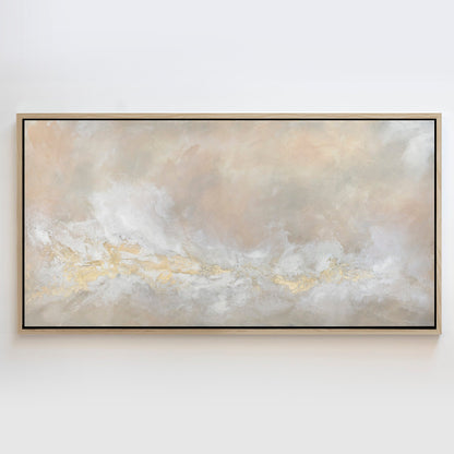 Blush Lucite - Canvas Print.