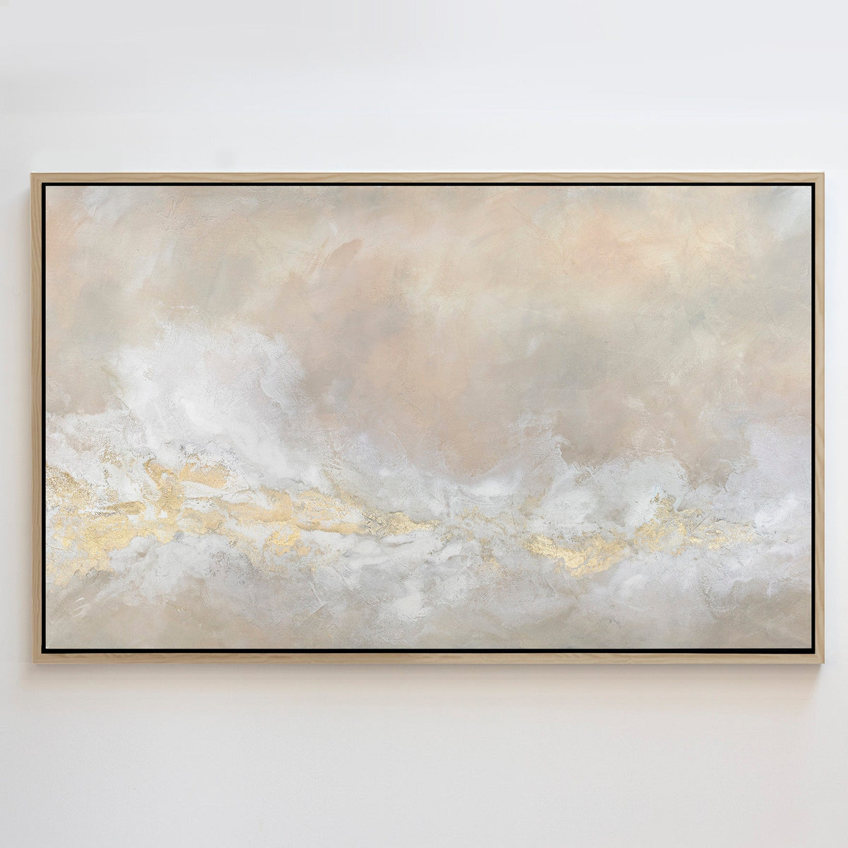 Blush Lucite - Canvas Print.