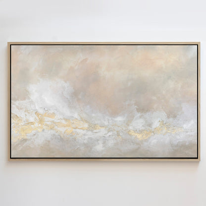 Blush Lucite - Canvas Print.