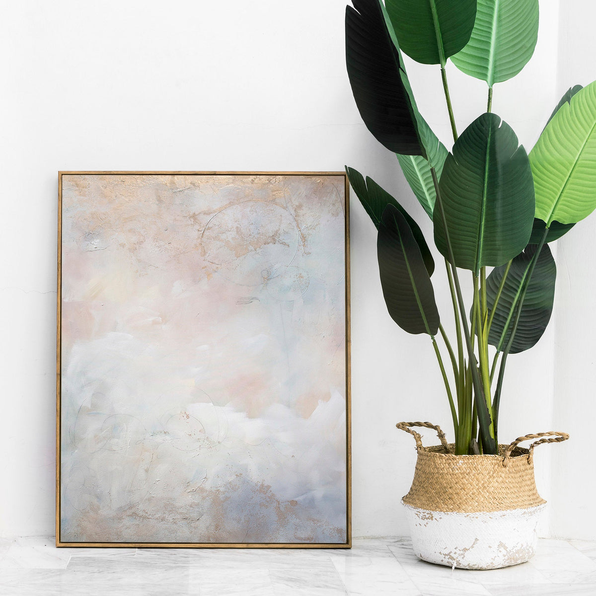Blushing Breeze - Canvas Print.