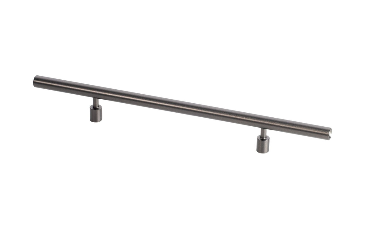 Lew’s Round Bar Series Black Stainless Steel Cabinet Knobs and Pulls.