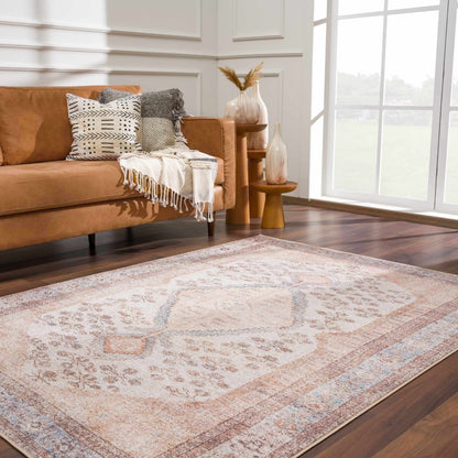 Analu Non-Slip Washable Rug.
