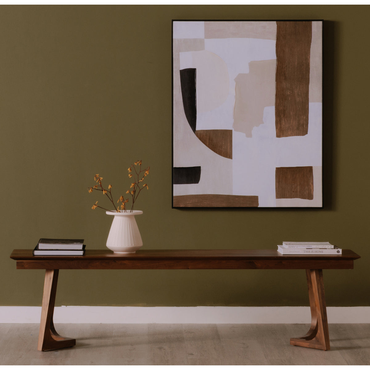 Godenza Bench Brown lifestyle image