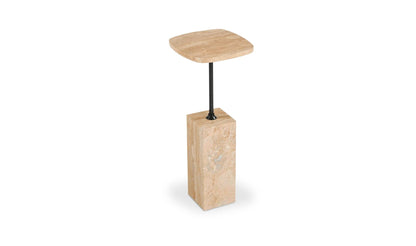 Caro Side Table Travertine.