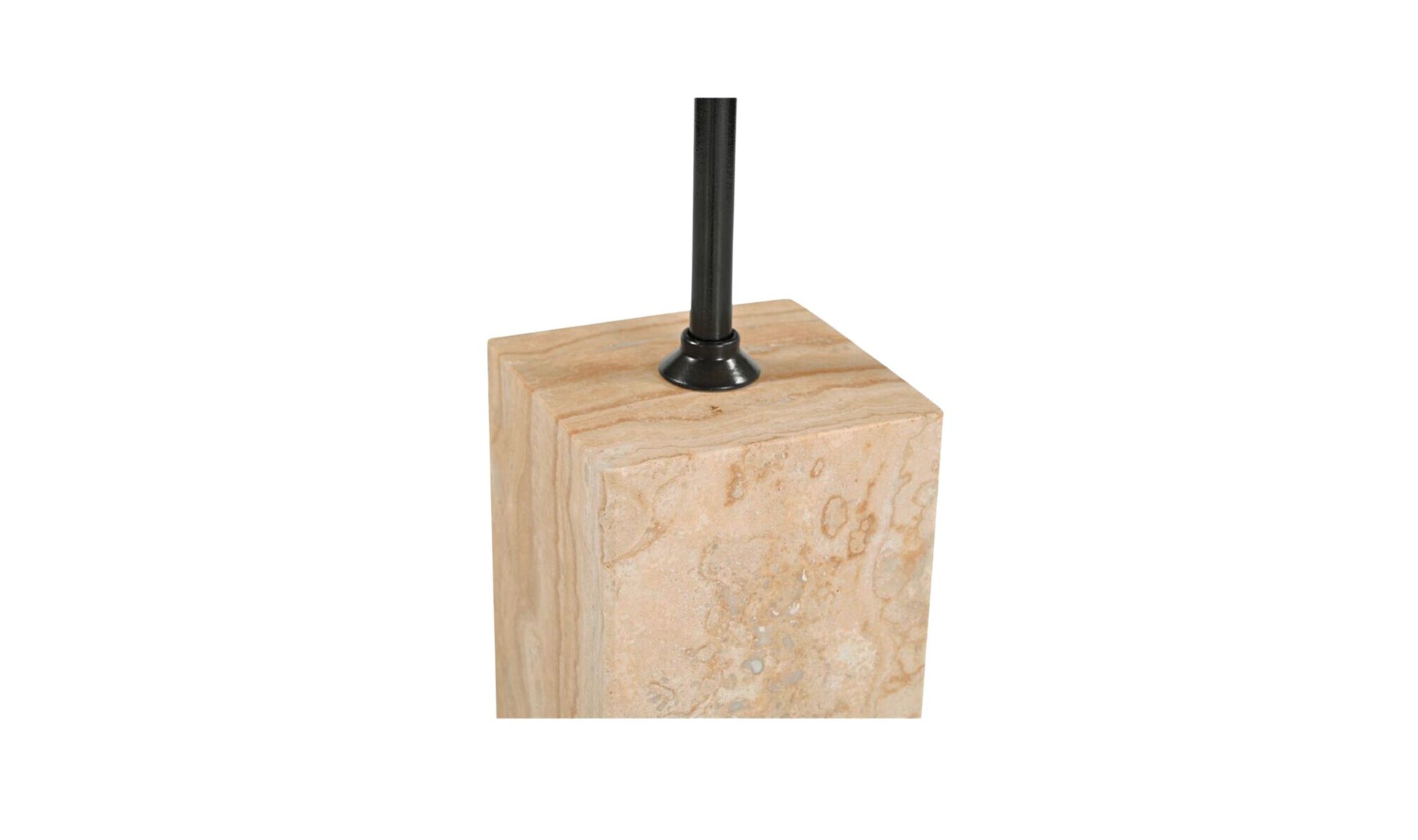 Caro Side Table Travertine.