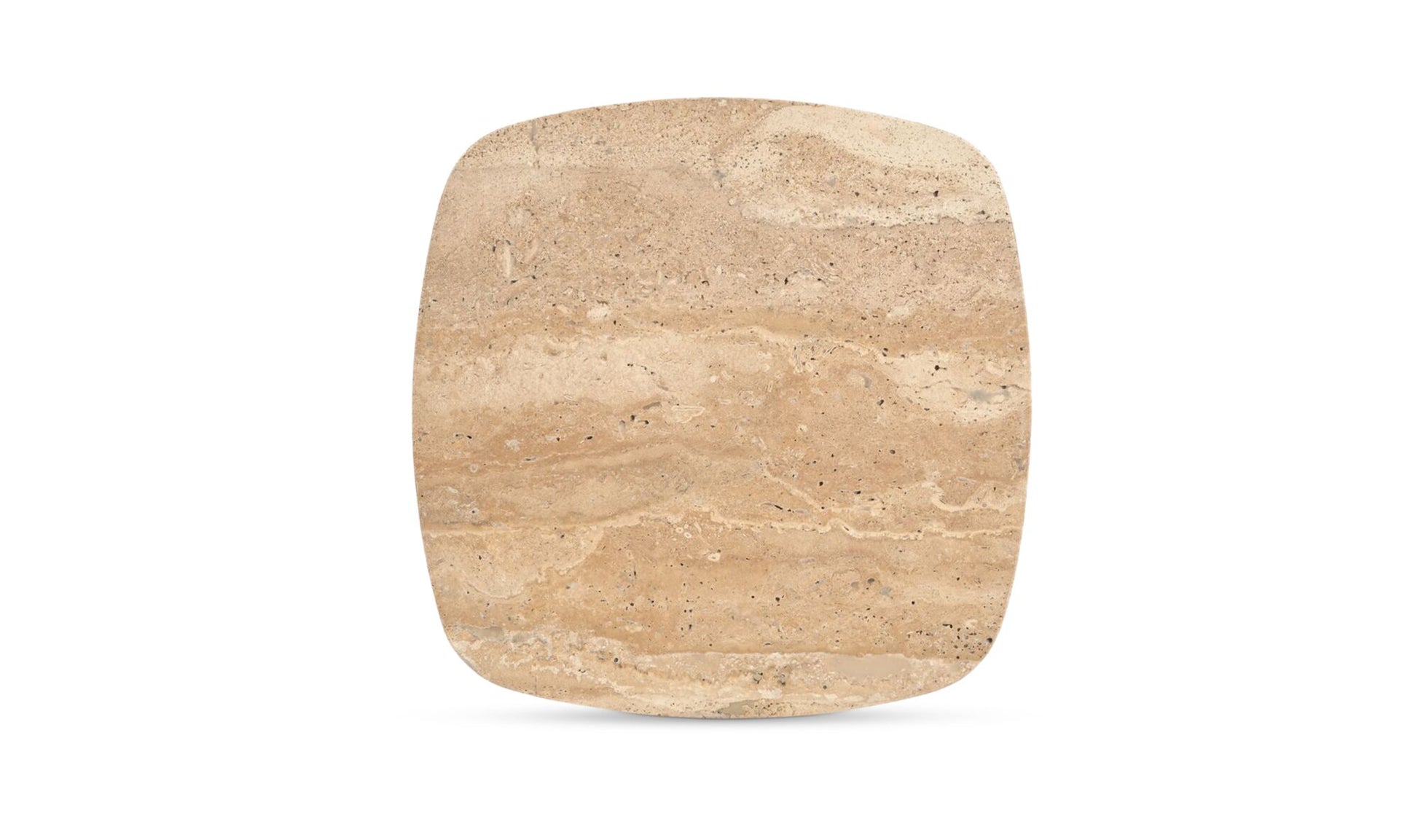 Caro Side Table Travertine.