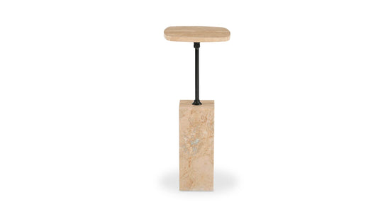 Caro Side Table Travertine.