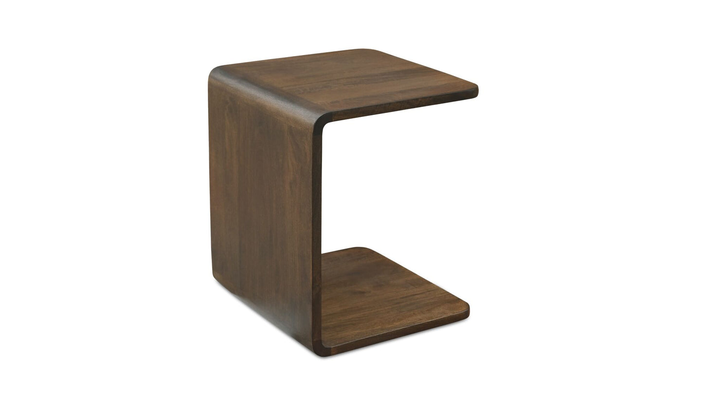 Carrie Side Table Dark Brown