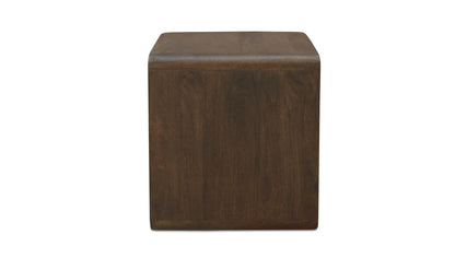 Carrie Side Table Dark Brown
