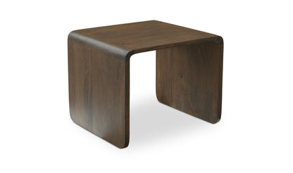 Carrie Side Table Dark Brown
