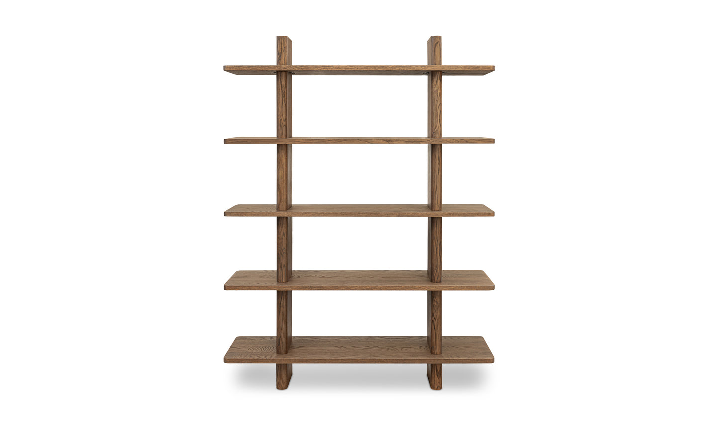 Casey Large Bookcase Dark Brown.