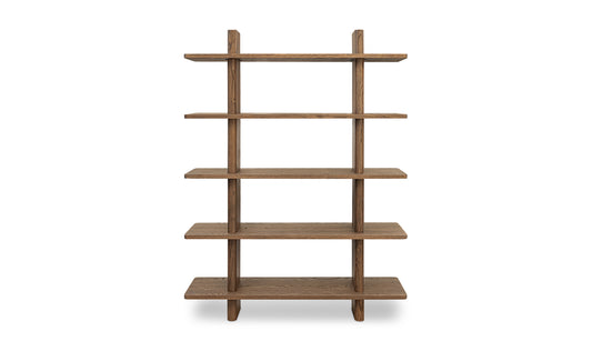 Casey Large Bookcase Dark Brown.