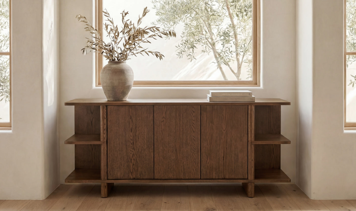 Casey Sideboard Dark Brown.