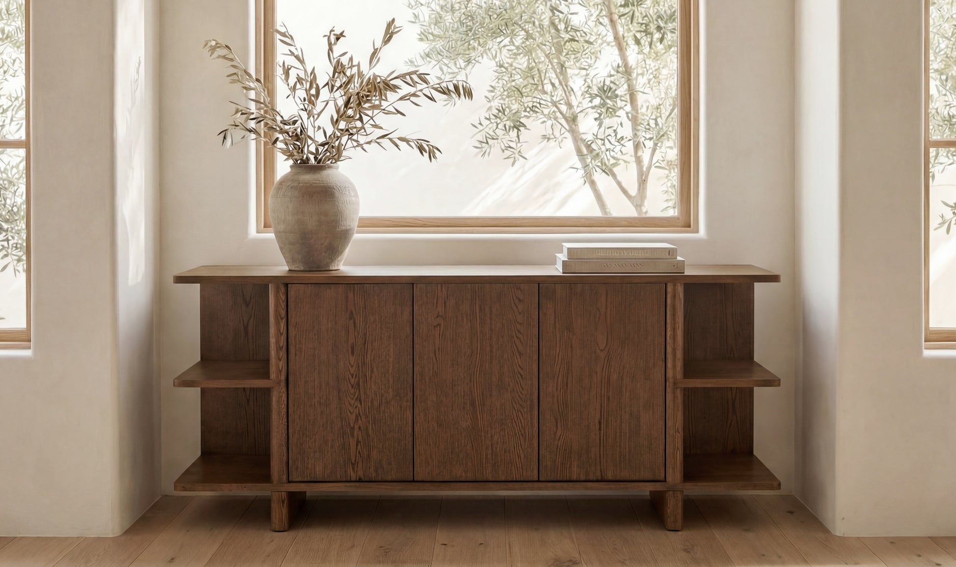 Casey Sideboard Dark Brown.