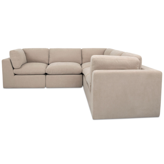 Cates Classic L Modular Sectional Pebble