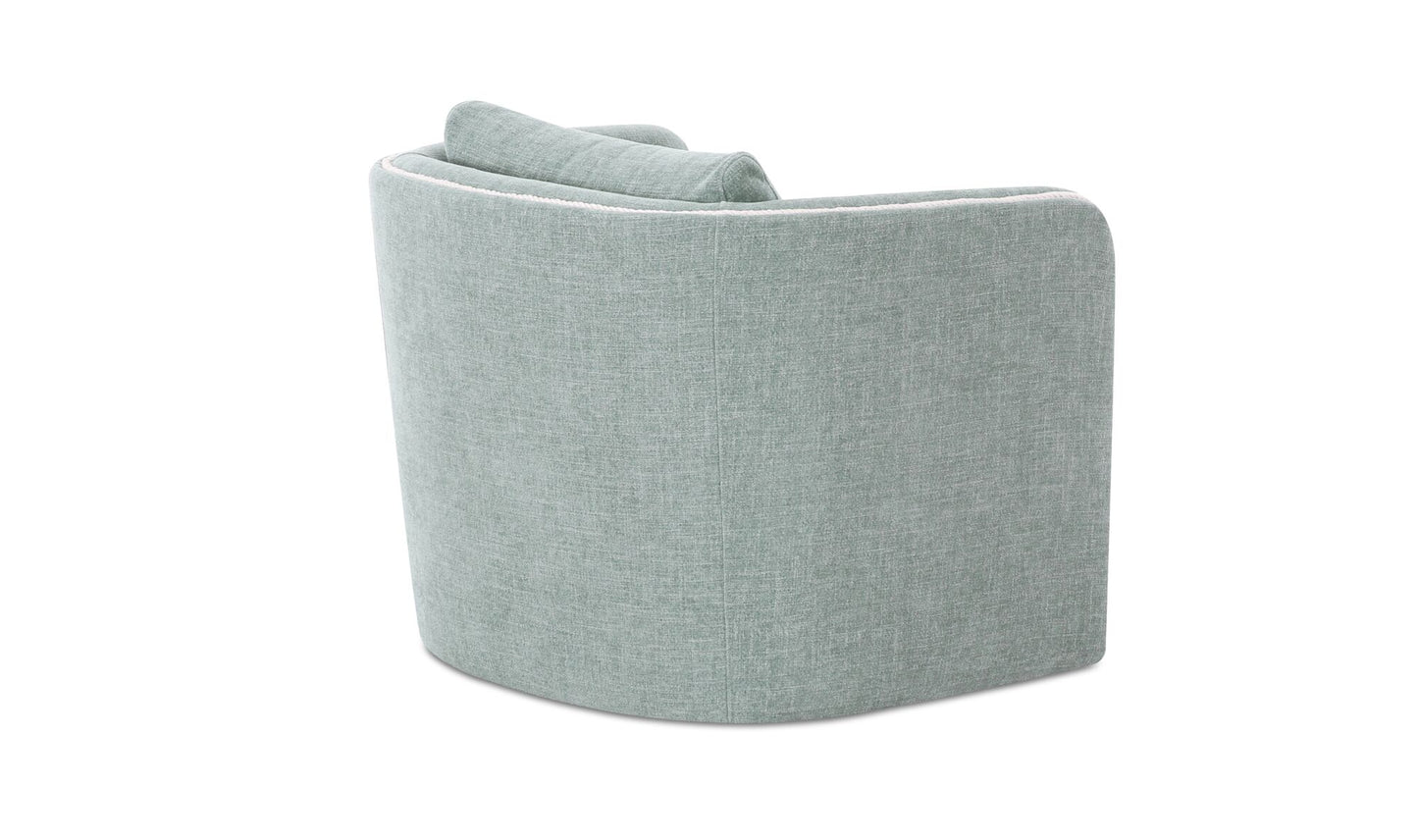 Cecil Accent Chair Light Blue