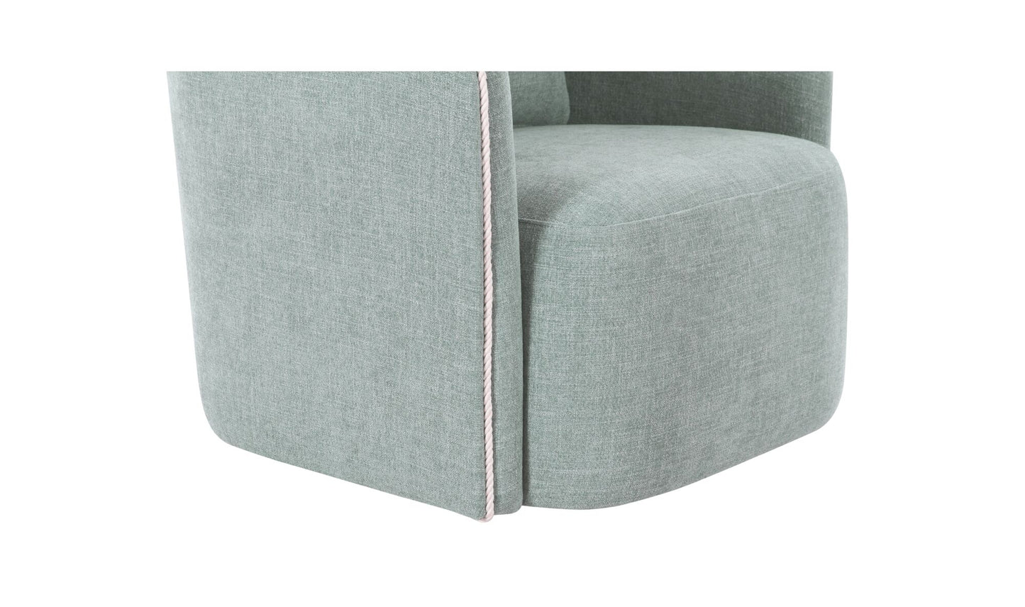 Cecil Accent Chair Light Blue
