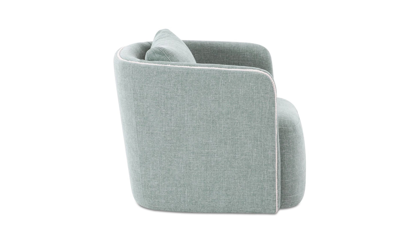 Cecil Accent Chair Light Blue