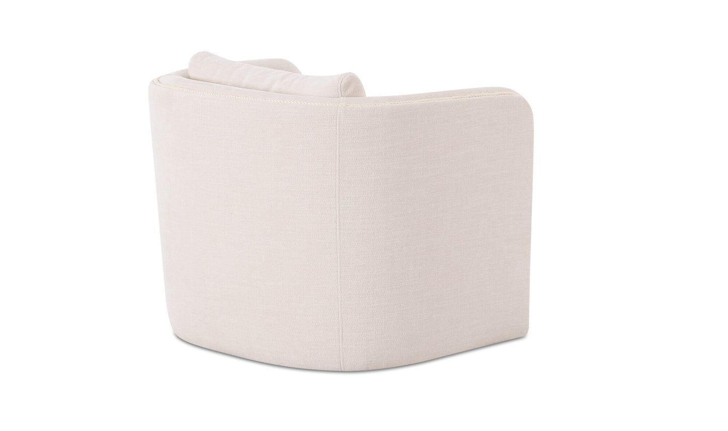 Cecil Accent Chair Warm White