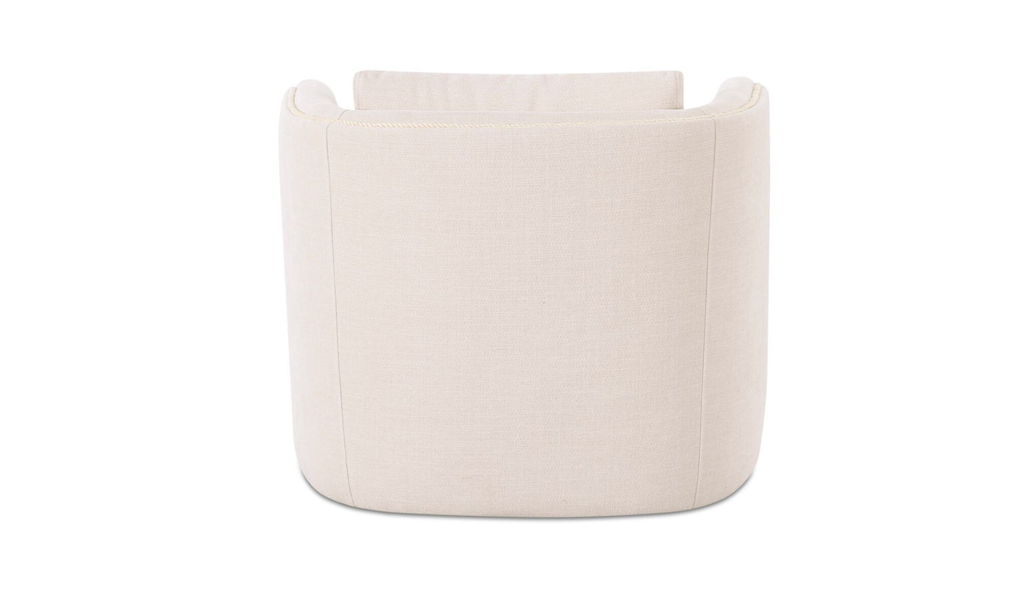 Cecil Accent Chair Warm White