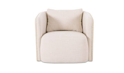 Cecil Accent Chair Warm White