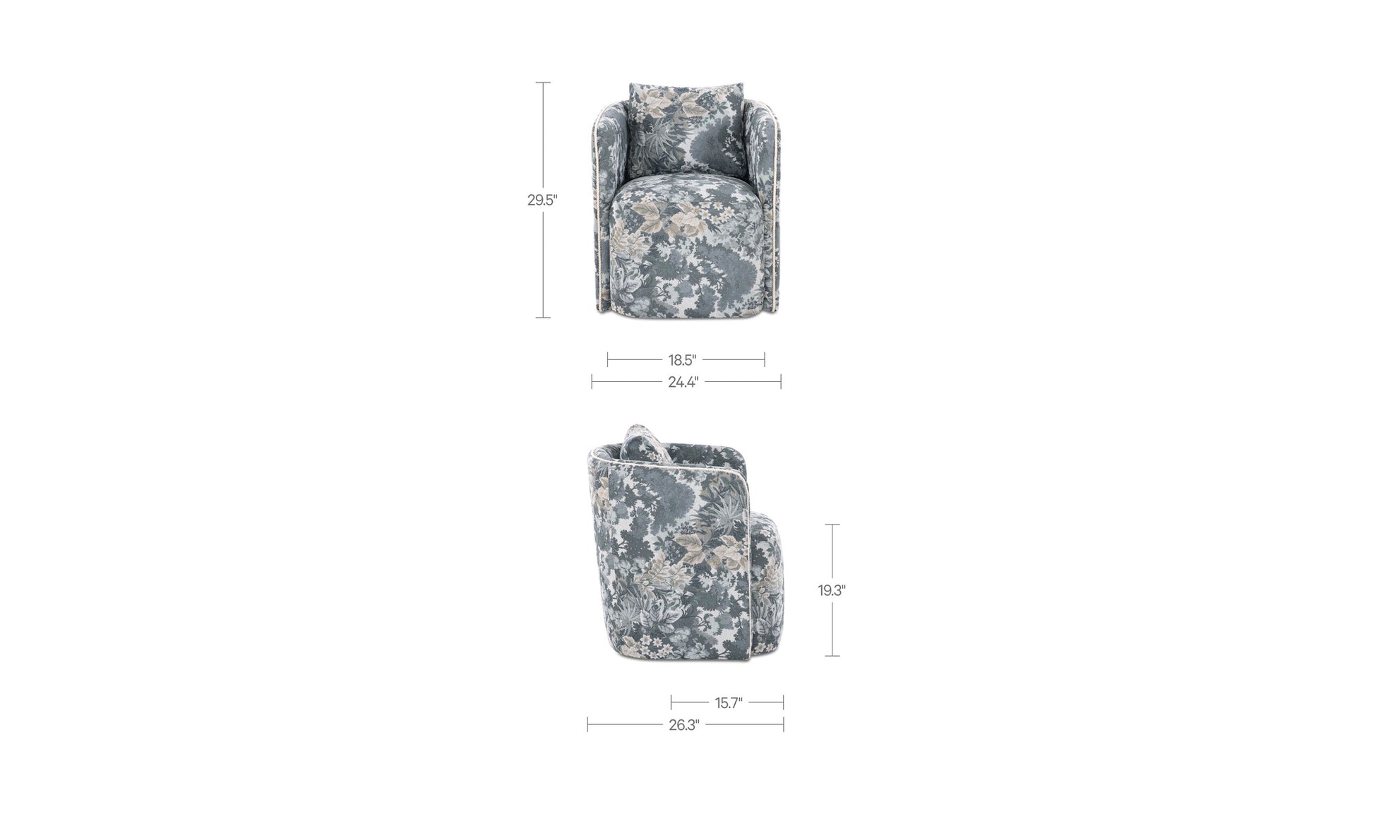 Cecil Dining Chair Tapestry.