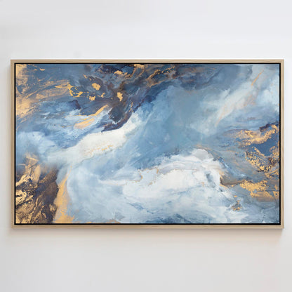 Celestial Sapphire - Canvas Print.