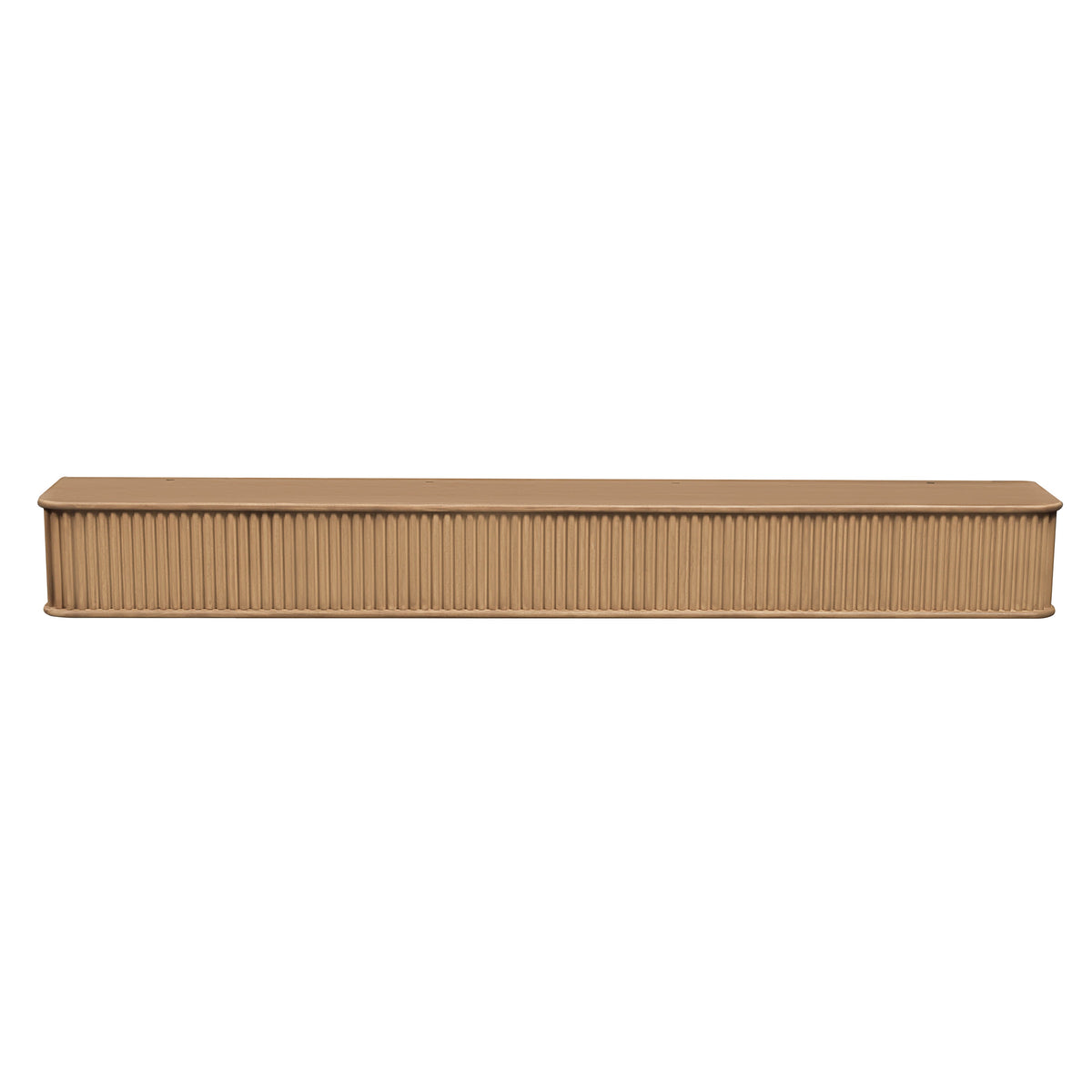 Fluted Fireplace Mantel Shelf – Real Wood.