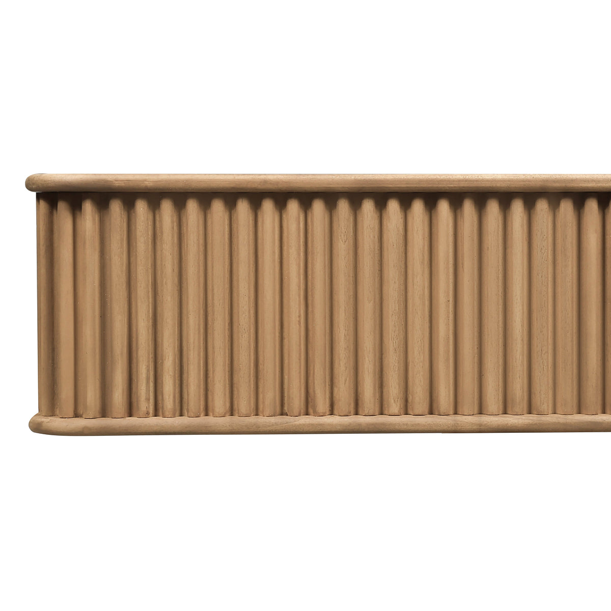Fluted Fireplace Mantel Shelf – Real Wood.