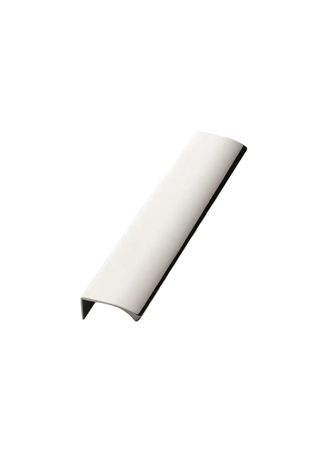 Polished Chrome "Edge Straight" Tab Drawer Pulls.