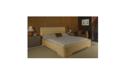 Claudia Bed King Natural