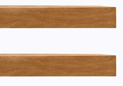 Farmhouse Floating Shelves – Aged Oak (2-Pack).