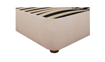 Colin King Storage Bed Light Brown.